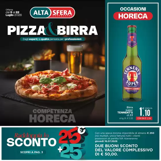 Volantino Altasfera | Pizza & Birra | 2026-07-09T00:00:00.000Z - 2026-07-22T00:00:00.000Z
