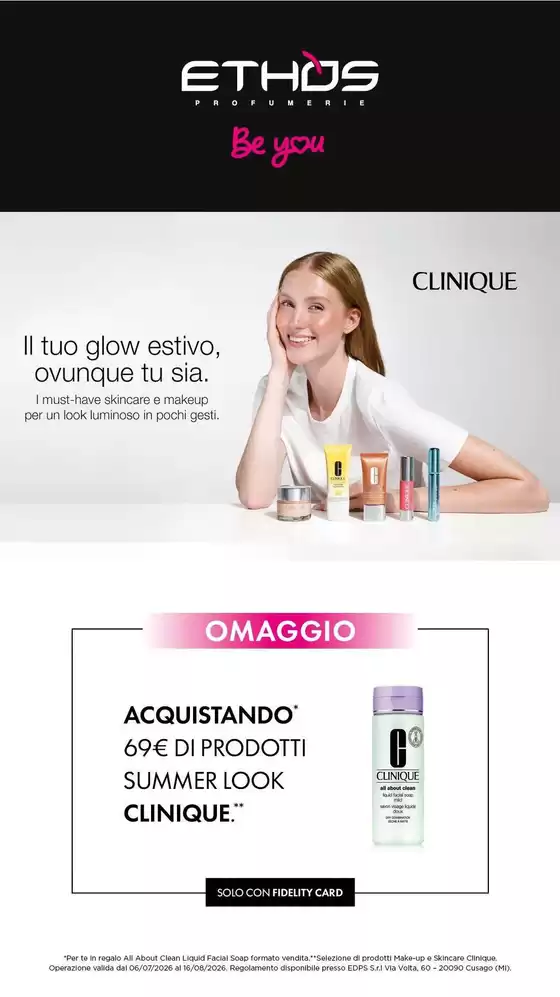 Volantino Ethos a Ronzone | Omaggio | 2026-07-06T00:00:00.000Z - 2026-08-16T00:00:00.000Z