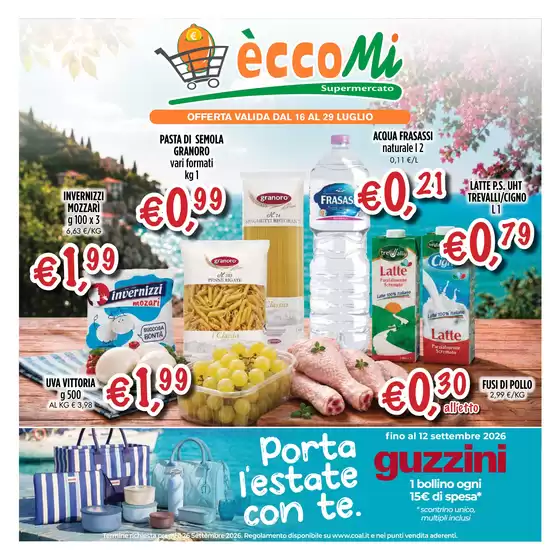 Volantino Eccomi | Eccomi Plus! | 2026-07-16T00:00:00.000Z - 2026-07-29T00:00:00.000Z