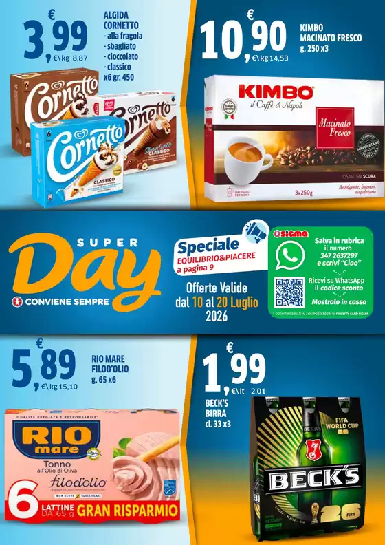 Volantino Superday a Este | Offerte valide dal 10 al 20 luglio 2026 | 2026-07-10T00:00:00.000Z - 2026-07-20T00:00:00.000Z