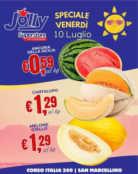 Volantino Jolly Market a Este | Offerte | 2026-07-10T00:00:00.000Z - 2026-07-10T00:00:00.000Z