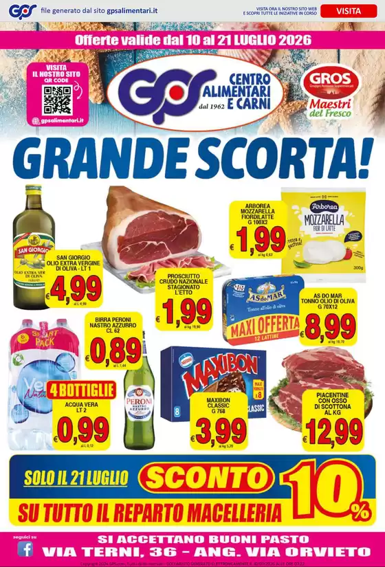 Volantino Iper Triscount | Grande scorta! | 2026-07-10T00:00:00.000Z - 2026-07-21T00:00:00.000Z