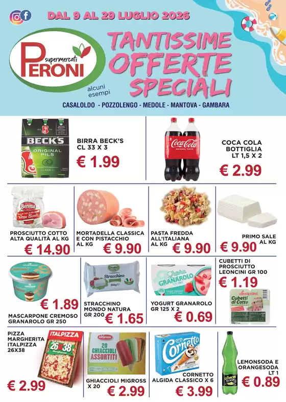 Volantino Supermercati Peroni | Tantissime offerte speciali | 2026-07-09T00:00:00.000Z - 2026-07-29T00:00:00.000Z