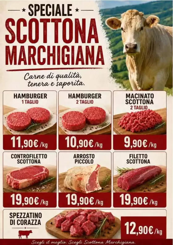 Volantino Supermercato Azzurro | Speciale scottona marchigiana | 2026-07-10T00:00:00.000Z - 2026-07-20T00:00:00.000Z