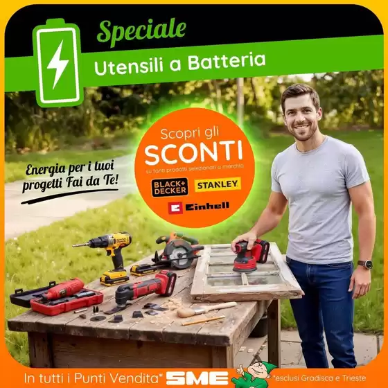 Volantino Sme | Speciale Utensili a Batteria | 2026-07-10T00:00:00.000Z - 2026-08-23T00:00:00.000Z