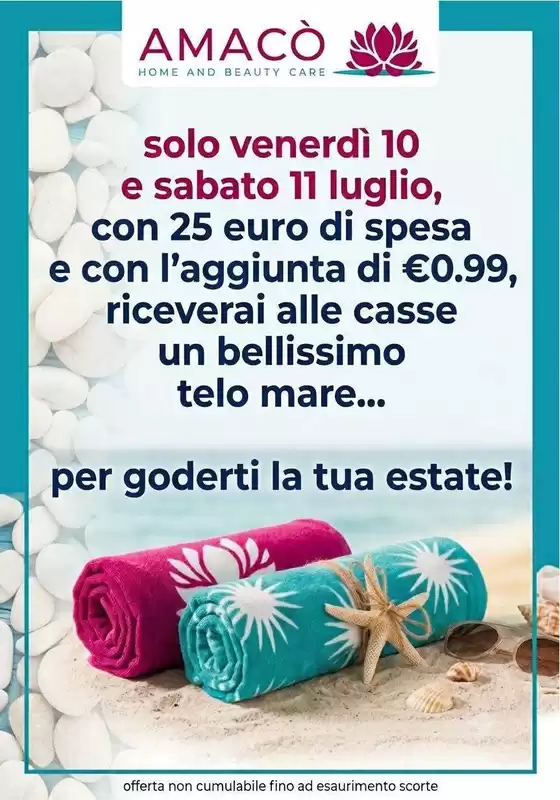 Volantino Amacò | Offerte Negozi Prode | 2026-07-10T00:00:00.000Z - 2026-07-11T00:00:00.000Z