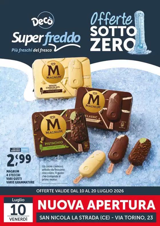 Volantino Decò | Offerte sottozero | 2026-07-10T00:00:00.000Z - 2026-07-20T00:00:00.000Z