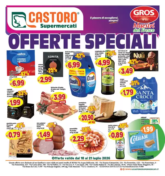 Volantino Il Castoro | Offerte speciali | 2026-07-10T00:00:00.000Z - 2026-07-21T00:00:00.000Z