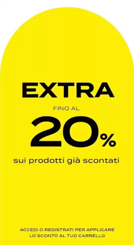 Volantino La Rinascente a Mestre | Extra fino al 20% | 2026-07-10T00:00:00.000Z - 2026-07-12T00:00:00.000Z
