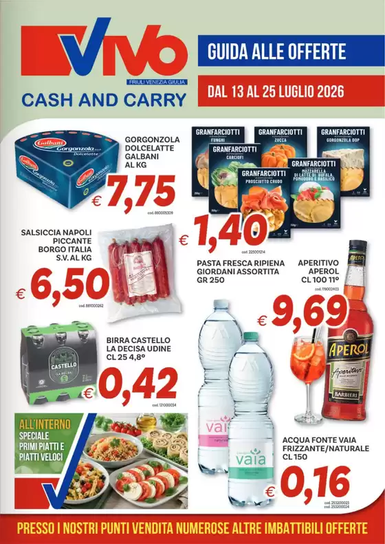 Volantino Vivo Supermercati | Guida alle offerte | 2026-07-13T00:00:00.000Z - 2026-07-25T00:00:00.000Z