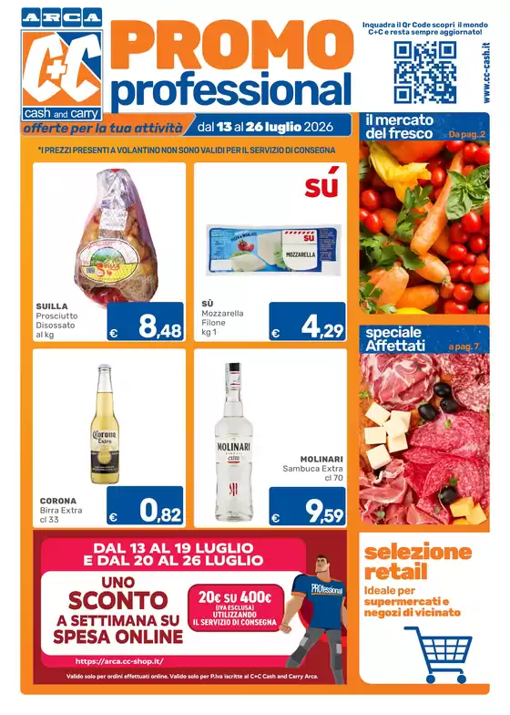 Volantino C+C | Promo professional | 2026-07-13T00:00:00.000Z - 2026-07-26T00:00:00.000Z