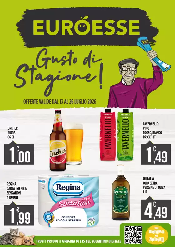 Volantino Euroesse a Francenigo | Gusto di stagione! | 2026-07-13T00:00:00.000Z - 2026-07-26T00:00:00.000Z