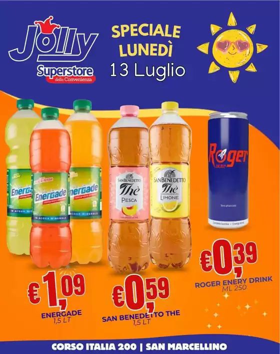 Volantino Jolly Market a Francenigo | Offerte | 2026-07-13T00:00:00.000Z - 2026-07-13T00:00:00.000Z