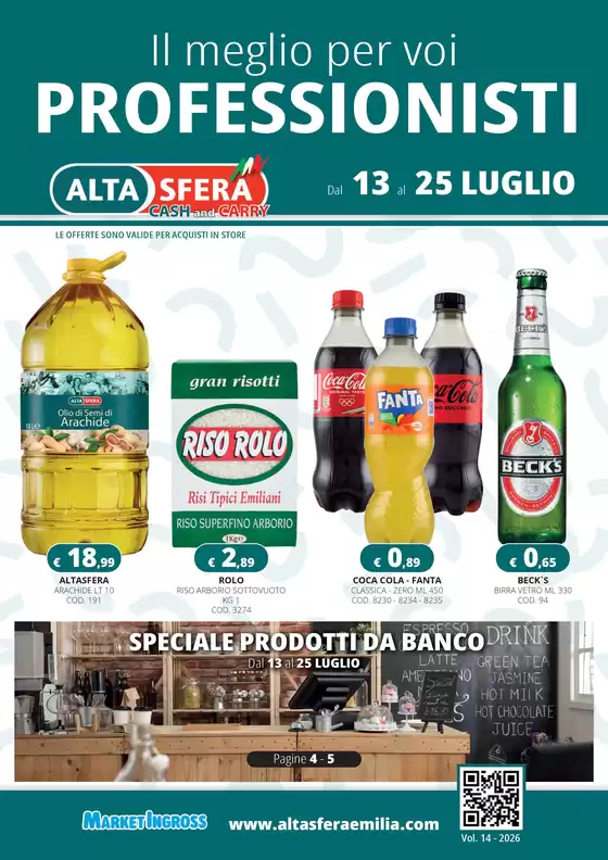 Volantino Altasfera | Il meglio per voi professionisti | 2026-07-13T00:00:00.000Z - 2026-07-25T00:00:00.000Z