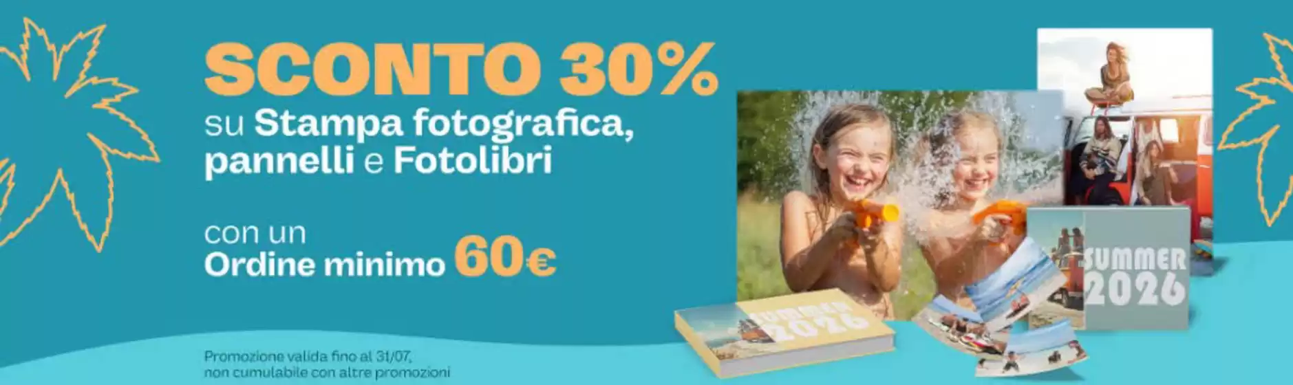Volantino Foto Digital Discount a Baselga di Pinè | Sconto 30% | 2026-07-13T00:00:00.000Z - 2026-07-31T00:00:00.000Z
