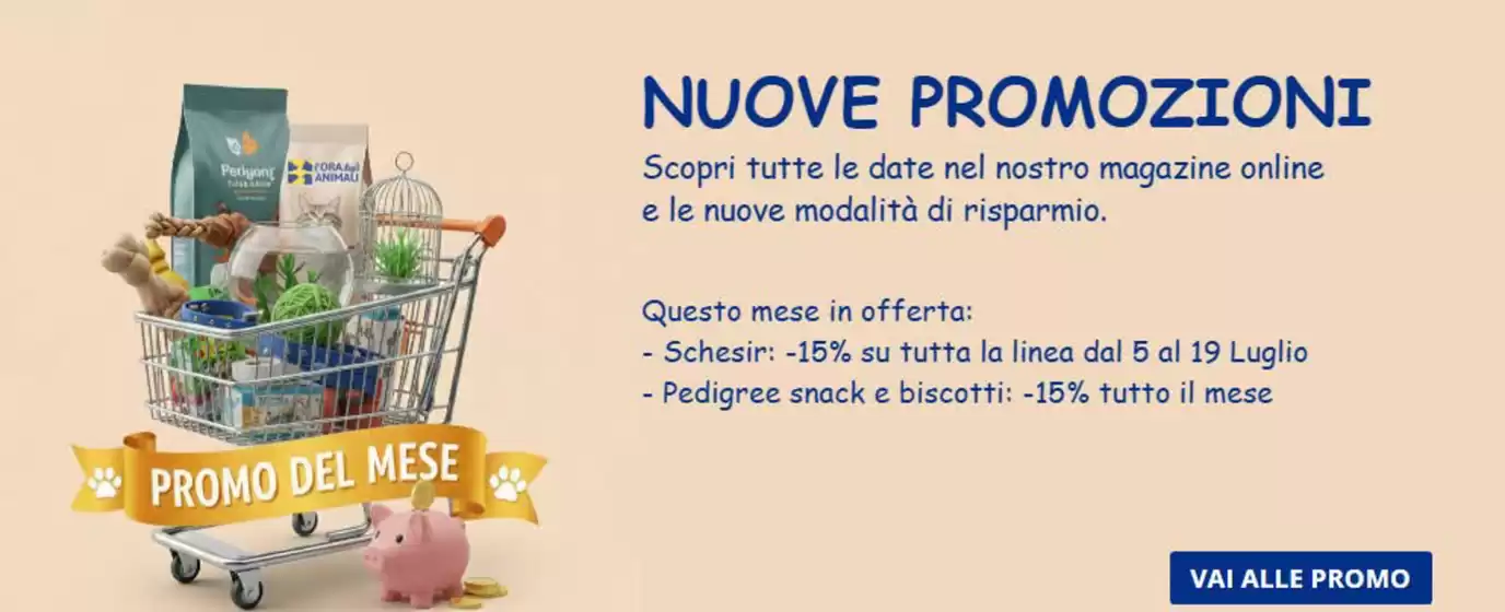 Volantino L'Ora degli Animali a Baselga di Pinè | Nuove Promozioni | 2026-07-13T00:00:00.000Z - 2026-07-19T00:00:00.000Z