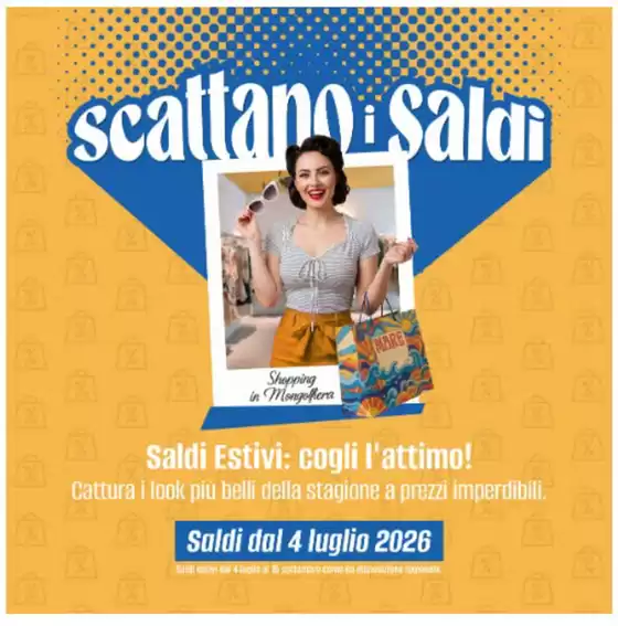 Volantino Mongolfiera - Barletta a Lauropoli | Scattano i saldi | 2026-07-13T00:00:00.000Z - 2026-09-15T00:00:00.000Z