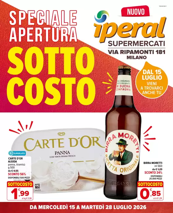 Volantino Iperal | Sottocosto | 2026-07-15T00:00:00.000Z - 2026-07-28T00:00:00.000Z