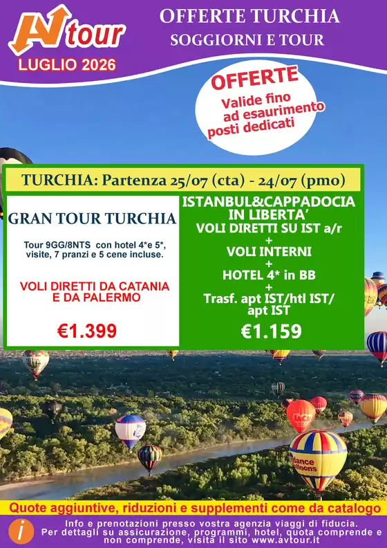 Volantino Av Tour a Ghisalba | Valide fino ad esaurimento posti dedicat | 2026-07-24T00:00:00.000Z - 2026-07-25T00:00:00.000Z