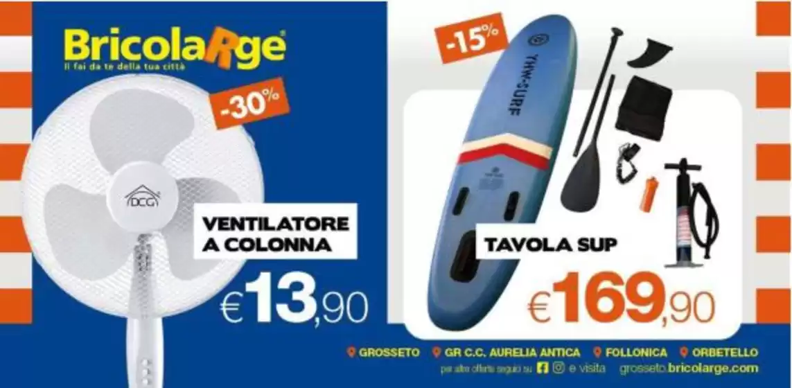 Volantino BricolaRge | Offerte | 2026-07-14T00:00:00.000Z - 2026-07-19T00:00:00.000Z