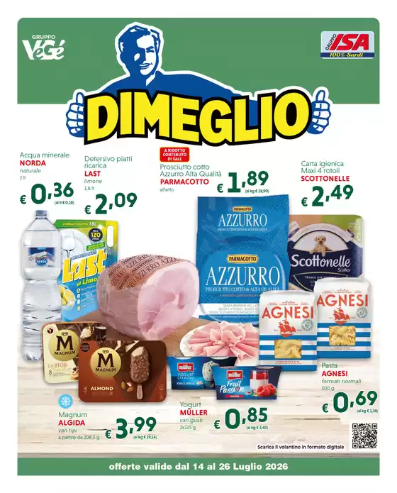 Volantino Dimeglio | Offerte valide dal 14 al 26 Luglio 2026 | 2026-07-14T00:00:00.000Z - 2026-07-26T00:00:00.000Z