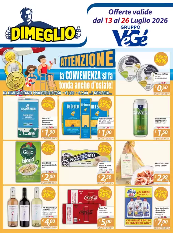 Volantino Dimeglio | Offerte valide dal 13 al 26 luglio | 2026-07-13T00:00:00.000Z - 2026-07-26T00:00:00.000Z