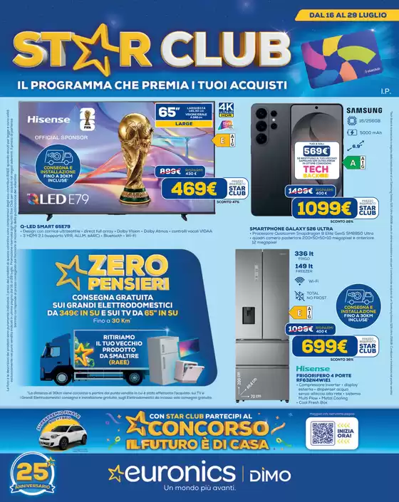 Volantino Euronics | STAR CLUB | 2026-07-16T00:00:00.000Z - 2026-07-29T00:00:00.000Z