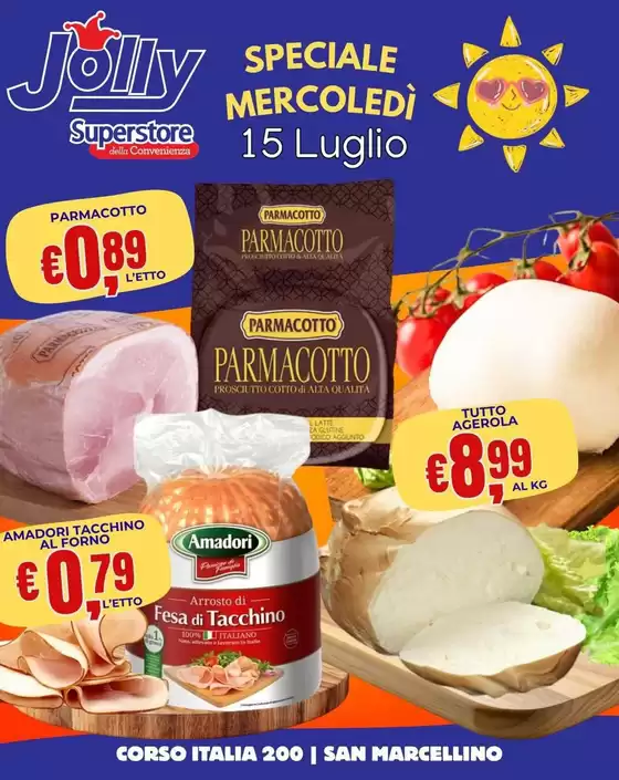 Volantino Jolly Market | Offerte | 2026-07-15T00:00:00.000Z - 2026-07-15T00:00:00.000Z