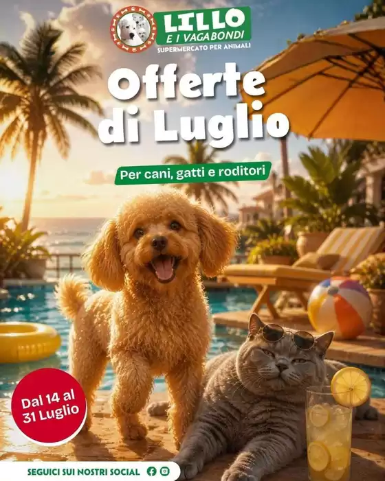 Volantino Lillo e i Vagabondi | Offerte Lillo e i vagabondi | 2026-07-14T00:00:00.000Z - 2026-07-31T00:00:00.000Z