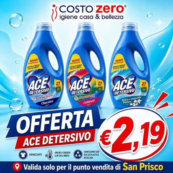 Volantino Costo Zero | Offerte esclusive per i nostri clienti | 2026-07-15T00:00:00.000Z - 2026-07-19T00:00:00.000Z