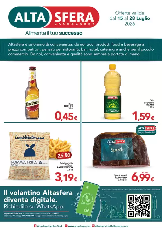 Volantino Altasfera | Alimenta il tuo successo | 2026-07-15T00:00:00.000Z - 2026-07-28T00:00:00.000Z