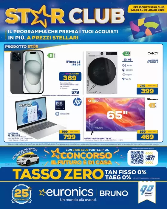 Volantino Euronics a Trovo | STAR CLUB | 2026-07-16T00:00:00.000Z - 2026-07-29T00:00:00.000Z