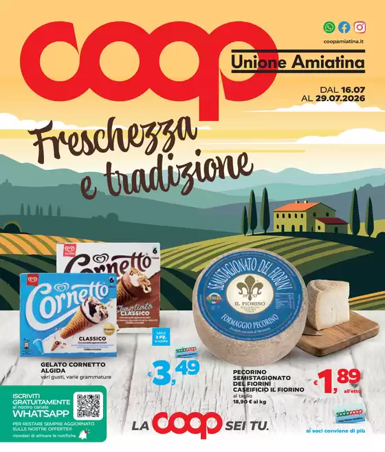 Volantino Coop | Freschezz e tradizione | 2026-07-16T00:00:00.000Z - 2026-07-29T00:00:00.000Z