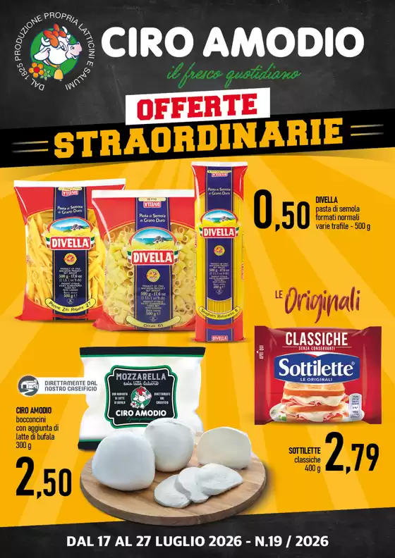 Volantino Ciro Amodio | Offerte straordinarie | 2026-07-17T00:00:00.000Z - 2026-07-27T00:00:00.000Z