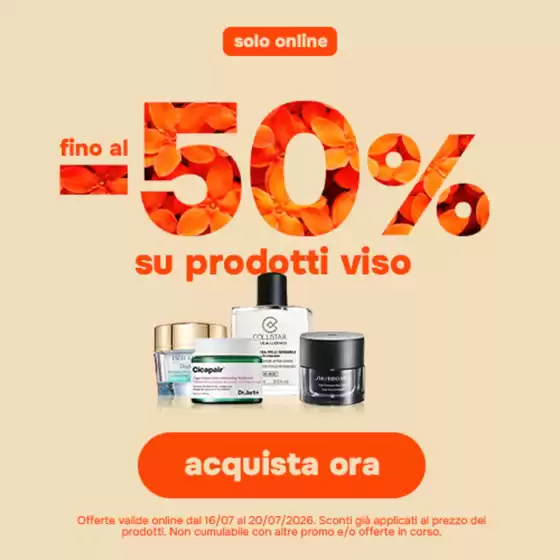 Volantino Beauty Star | Fino al -50% | 2026-07-16T00:00:00.000Z - 2026-07-20T00:00:00.000Z