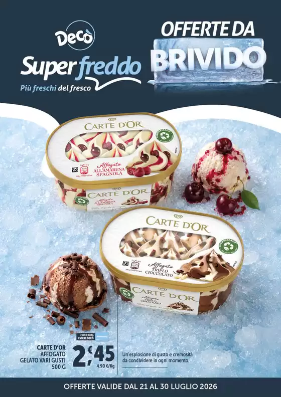 Volantino Decò a Tergu | Offerte brivido | 2026-07-21T00:00:00.000Z - 2026-07-30T00:00:00.000Z