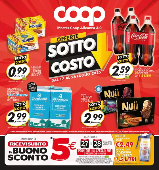 Volantino Coop | Sotto costo | 2026-07-17T00:00:00.000Z - 2026-07-28T00:00:00.000Z