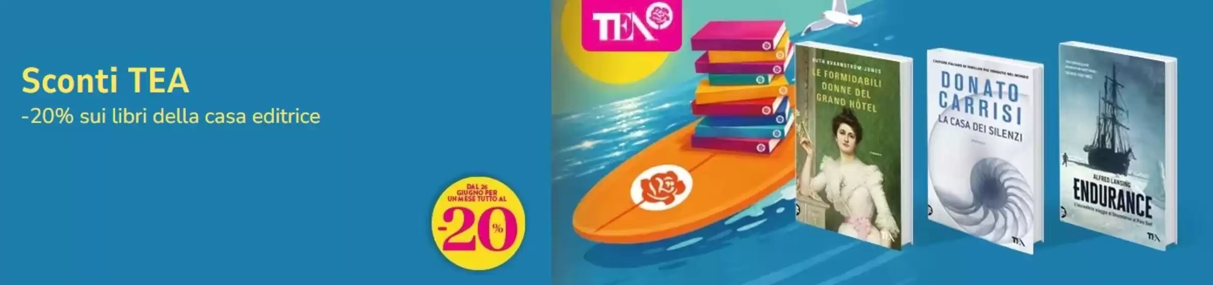 Volantino Mondadori Store | Sconti TEA | 2026-07-17T00:00:00.000Z - 2026-07-26T00:00:00.000Z