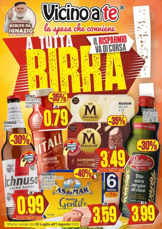 Volantino Vicino a Te | A tutta birra | 2026-07-20T00:00:00.000Z - 2026-08-01T00:00:00.000Z