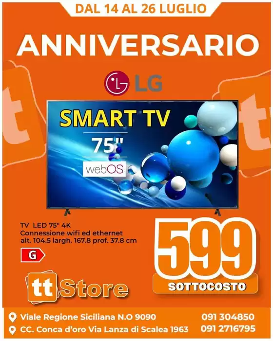 Volantino TT Store | Dal 14 al 26 luglio | 2026-07-14T00:00:00.000Z - 2026-07-26T00:00:00.000Z