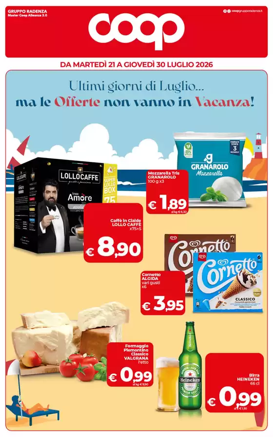 Volantino Coop | Ultimi giorni di Luglio... | 2026-07-21T00:00:00.000Z - 2026-07-30T00:00:00.000Z