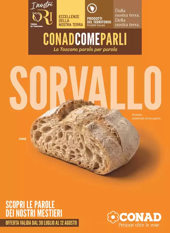 Volantino Conad a Follonica | LOCALISMO TOSCANA | 2026-07-30T00:00:00.000Z - 2026-08-12T00:00:00.000Z