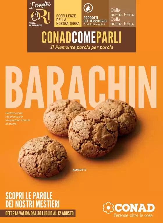 Volantino Conad a Saluzzo | LOCALISMO PIEMONTE | 2026-07-30T00:00:00.000Z - 2026-08-12T00:00:00.000Z