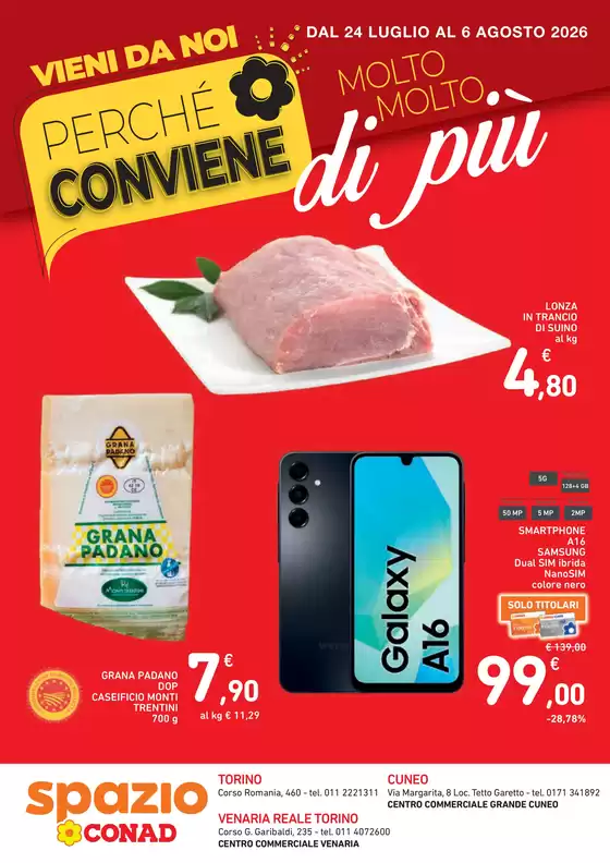 Volantino Spazio Conad | CONVIENE MOLTO MOLTO DI PIÙ | 2026-07-24T00:00:00.000Z - 2026-08-06T00:00:00.000Z