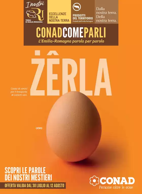 Volantino Spazio Conad | LOCALISMO EMILIA | 2026-07-30T00:00:00.000Z - 2026-08-12T00:00:00.000Z