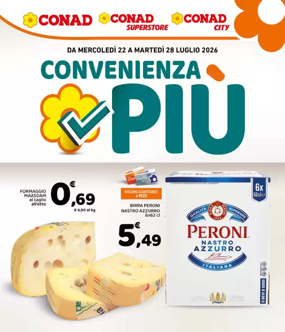 Volantino Conad Superstore | Convenienza Più | 2026-07-22T00:00:00.000Z - 2026-07-28T00:00:00.000Z