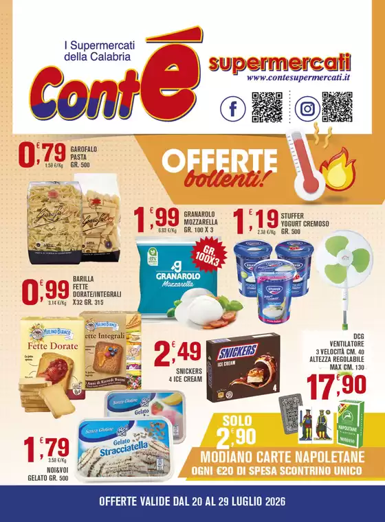 Volantino Contè | Offerte bollenti! | 2026-07-20T00:00:00.000Z - 2026-07-29T00:00:00.000Z