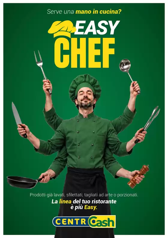 Volantino Centro Cash | Easy chef | 2026-07-21T00:00:00.000Z - 2026-12-31T00:00:00.000Z