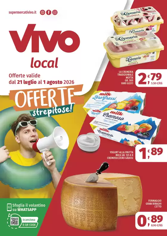 Volantino Vivo Market | Offerte strepitose! | 2026-07-21T00:00:00.000Z - 2026-08-01T00:00:00.000Z