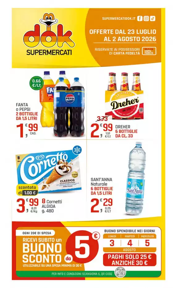 Volantino Dok | Offerte | 2026-07-23T00:00:00.000Z - 2026-08-02T00:00:00.000Z